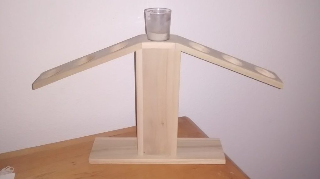 seven lamp candle stand